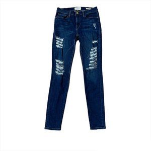 FRAME Denim Le Skinny de Jeanne Jeans Blue Women's Size 27